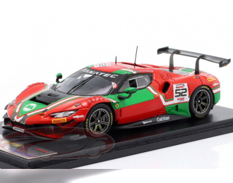 FERRARI 296 GT3 №52 2nd Bronze Cup 24h Spa Andrea Bertolini, Jef Machiels, Louis Machiels, Tommaso Mosca (2024)