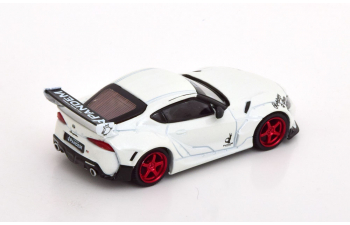 TOYOTA Pandem GR Supra V1.0, white metallic