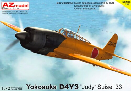 Сборная модель Yokosuka D4Y3 Judy Suisei 33