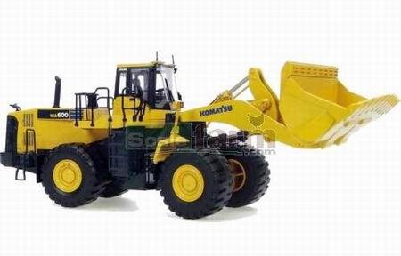 KOMATSU WA 600 (карьерный погрузчик) 2008, yellow