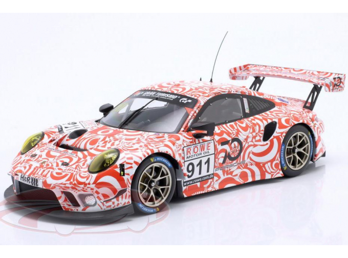 PORSCHE 911 (991 II) GT3 R #911 VLN Nuerburgring Mathieu Jaminet, Michael Christensen (2018)