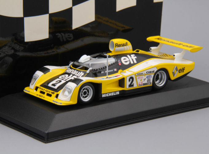 RENAULT ALPINE A 442B Winner Le Mans Pironi / Jaussaud #2 (1978), yellow / black