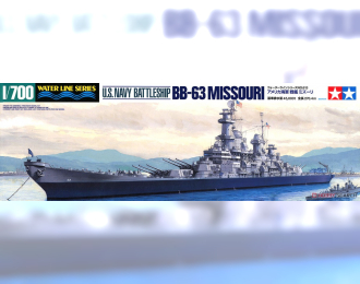 Сборная модель U.S. Battleship Missouri