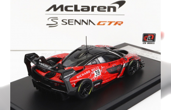 McLAREN Senna Gtr N 36 Race Version 2021, Red Black