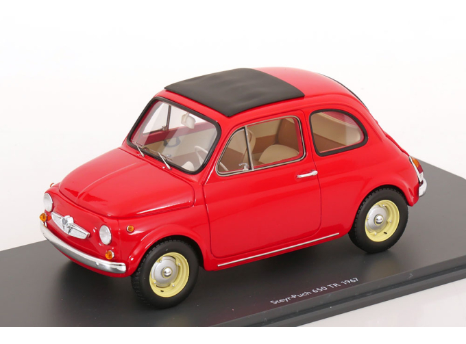 STEYR-PUCH 650tr Closed Roof (1965), red