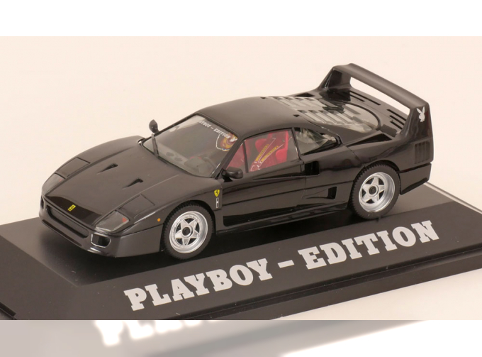 FERRARI F40 Playboy Edition, black