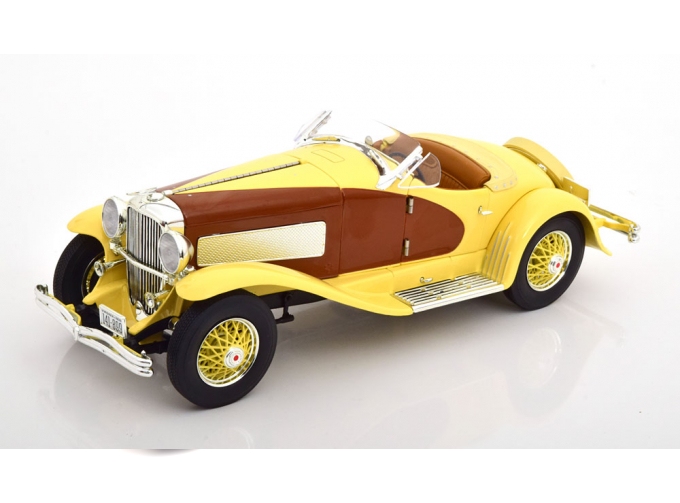 DUESENBERG Ssj Speedster Spider Cabriolet Open (1935), Cream Brown