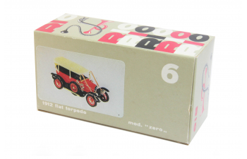 FIAT Torpedo mod. Zero (1912), red / black / cream