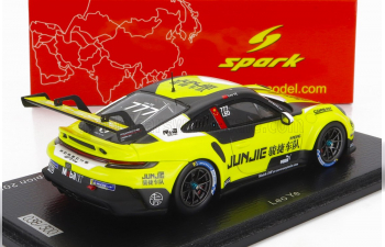 PORSCHE 911 991-2 Gt3 Team Jungig №777 Champion Asia Porsche Carrera Cup Season (2022) L.ye, Yellow Black