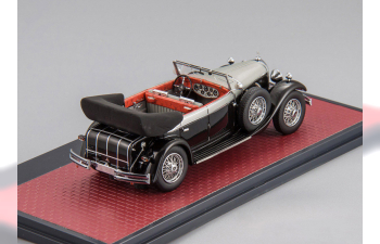 MERCEDES-BENZ 770K "Grosser" Cabriolet D (W07) (1930), black / silver