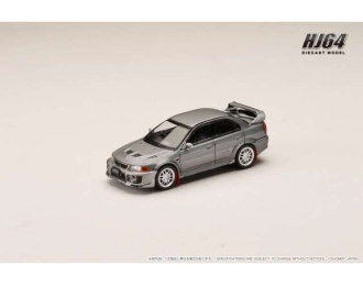 MITSUBISHI Lancer GSR Evolution 5 (CP9A) with Mud flap, Titanium Gray (M) / Customized Color Version 1998