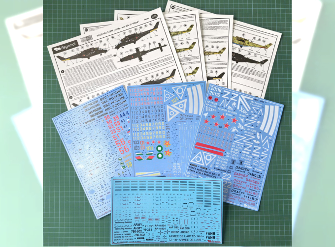 Декаль на Миль Ми-35М