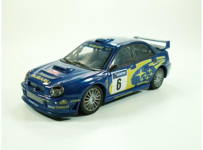 SUBARU Impreza WRX STI #6, синий