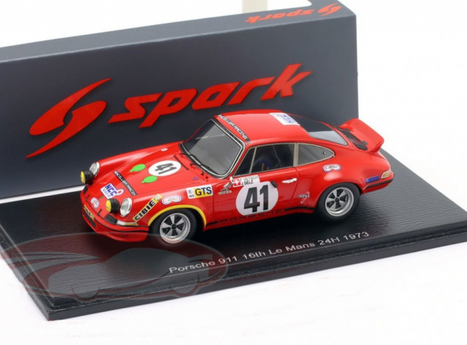 PORSCHE 911 Carrera RS №41 16th 24h LeMans Jean Selz, Florian Vetsch (1973)