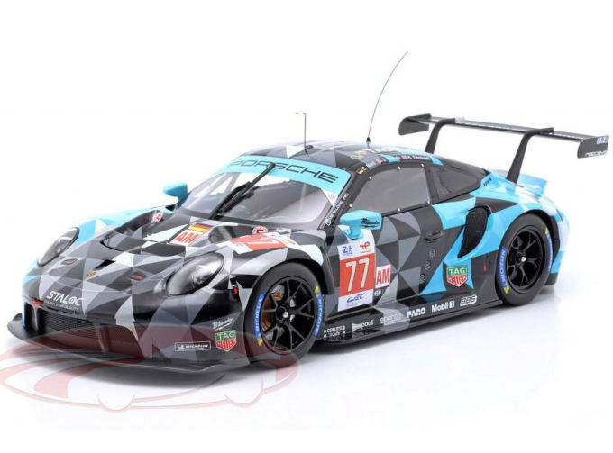 PORSCHE 911 RSR-19 №77 24h LeMans Christian Ried, Sebastian Priaulx, Harry Tincknell (2022)