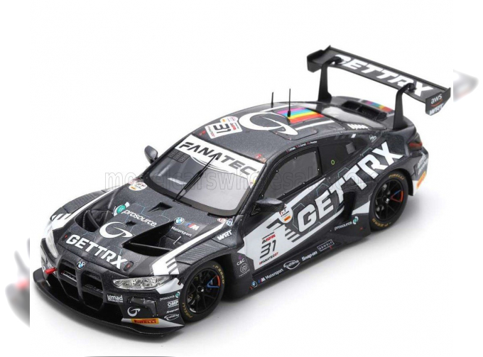 BMW 4-series M4 Team Wrt №31 24h Spa (2023) T.Whale - A.Carroll - L.Proctor, Black White