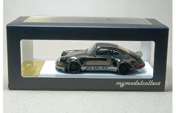 PORSCHE RWB 930, chrome gunmetal black