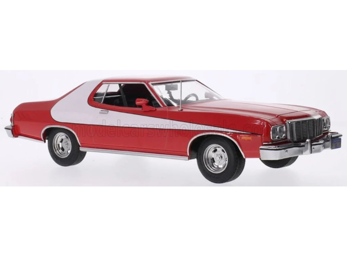 FORD Gran Torino Coupe (1975), red/white