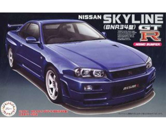 Сборная модель Nissan Skyline GT-R BNR34 with Nismo Parts