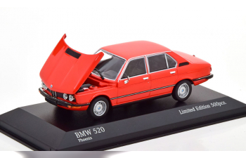 BMW 520 E12 1974, red