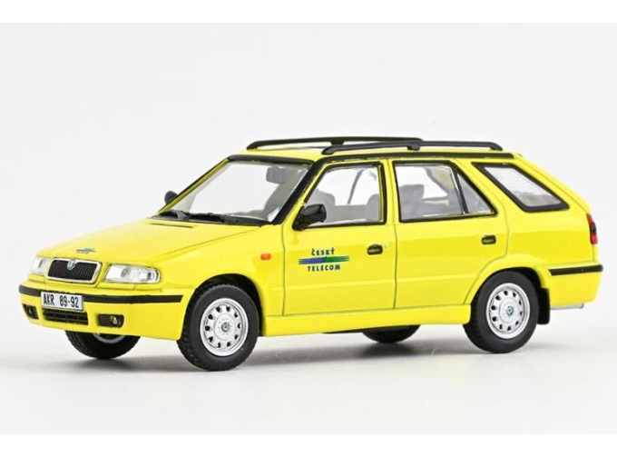 SKODA Felicia FL Combi Czech Telecom (1998), yellow