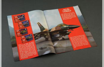 Сборная модель LOCKHEED MARTIN F-16c Fighting Falcon Military Airplane 1978