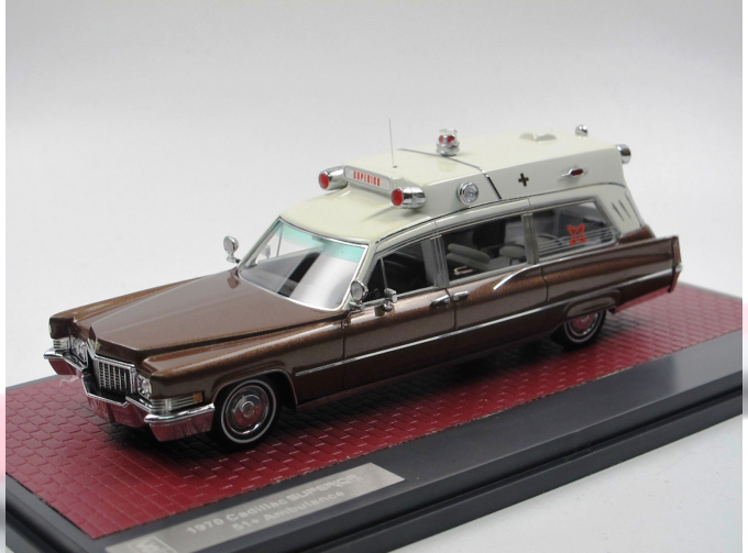 CADILLAC Superior 51+ "Ambulance" (скорая помощь) 1970 Brown