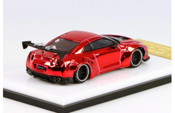 NISSAN Skyline GT-R К35 Liberty Walk, red