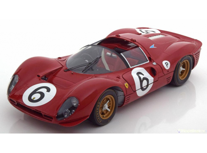 FERRARI 330 P4 Spyder No 6 BOAC 500 (1967)