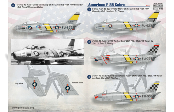 F-86E Sabre Part1 Wet decal