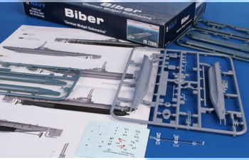 Сборная модель Biber "German Midget Submarine"