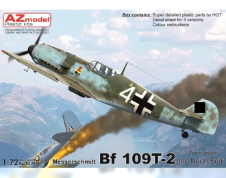 Сборная модель Bf 109T-2 "Toni over North Sea"