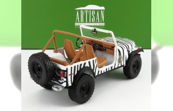 JEEP CJ-7 OPEN (1976) - WHEN NATURE CALLS - ACE VENTURA - MOVIE 1995, BLACK WHITE