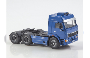 Камский грузовик 6460 седельный тягач, синий