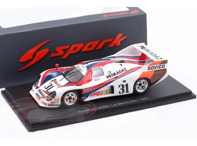 Rondeau M382 №31 24h LeMans Yver, Servanin, Rousselot (1985)