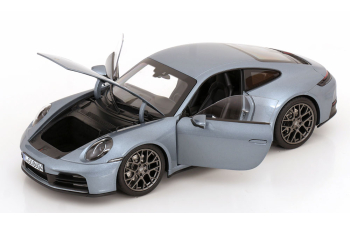PORSCHE 911 Carrera Coupe (992.2) (2025), Polar Silver Metallic