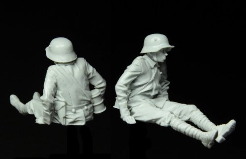 Сборная модель Фигура Немецкий солдат, ПМВ