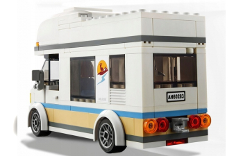 CAMPER Lego City - Holiday Camper - 190 Pezzi - 190 Pieces, White