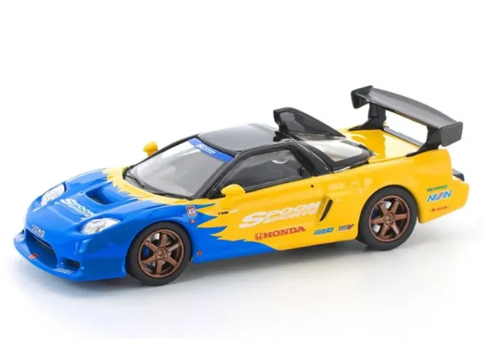 HONDA Spoon NSX-R GT, yellow/blue