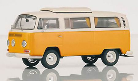 VOLKSWAGEN T2-a Camping with foldable roof, yellow