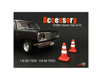 Accessory *Traffic Cones* (set of 4)
