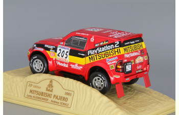 MITSUBISHI Pajero Jutta kleinschmidt - Andreas Schulz (2001), red