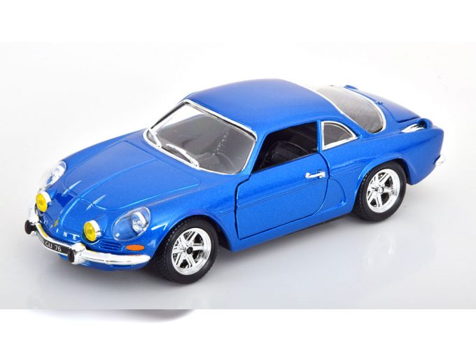 RENAULT Alpine A110 (1971), blue metallic