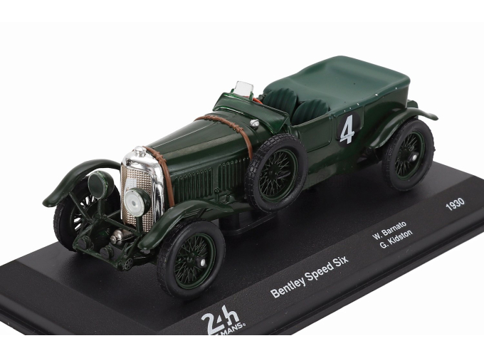 BENTLEY Speed Six Old Number One №4 Winner 24h LeMans Woolf Barnato, Glen Kidston (1930)