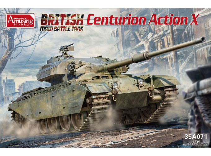 Сборная модель британский основной боевой танк Centurion Action X