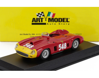 FERRARI 290mm Spider Sn0616 №548 Winner Mille Miglia (1956) Eugenio Castellotti, Red Yellow