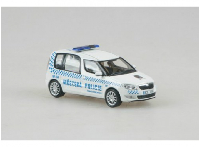 SKODA Roomster FL Mestska Policie Ceske Budejovice 107 (2014), white