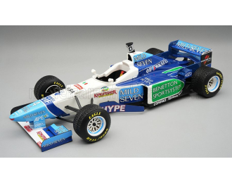 BENETTON F1 B196 Team RENAULT Mild Seven №4 Spanish GP Rain Tires (1996) Gerhard Berger