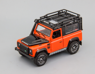 LAND ROVER Defender 90. Adventure Edition, оранжевый/чёрный