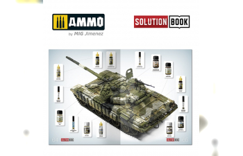 SOLUTION BOOK HOW TO PAINT MODERN RUSSIAN TANKS (Multilingual)